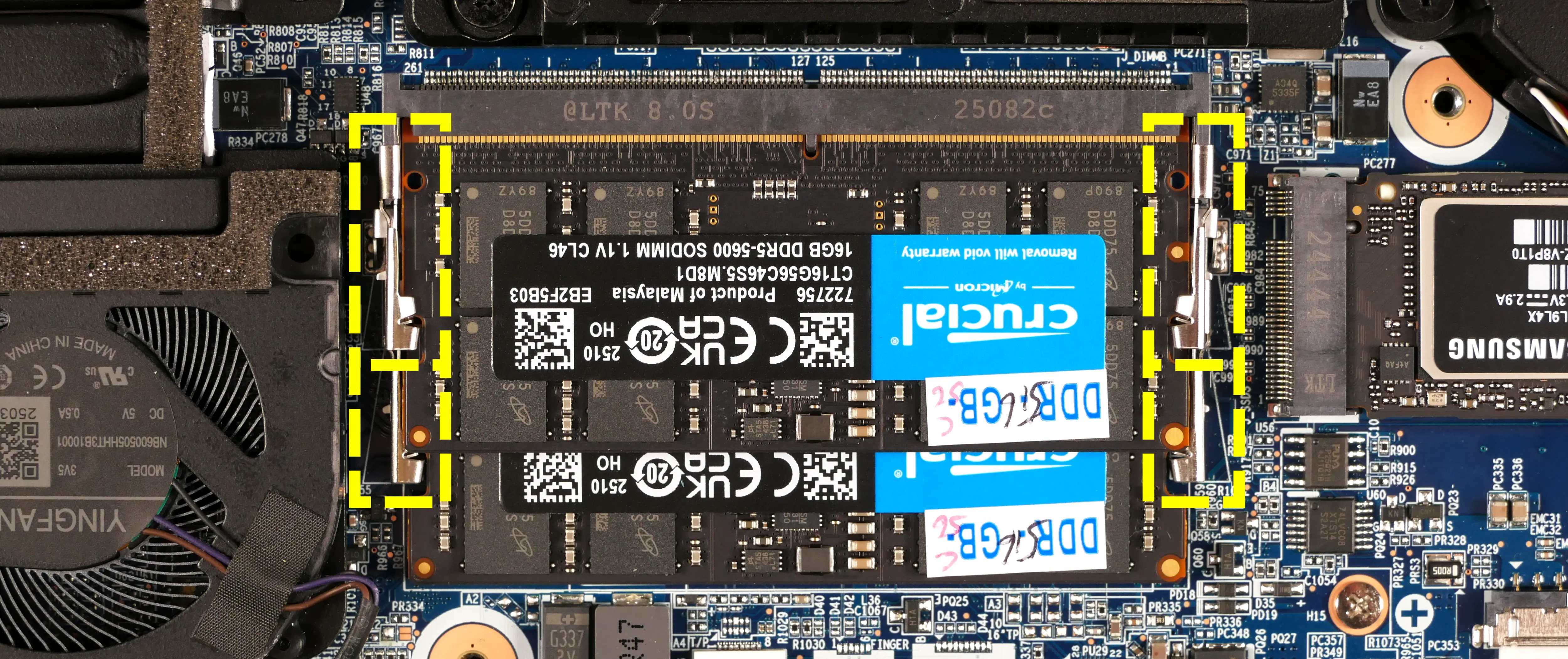 RAM removal