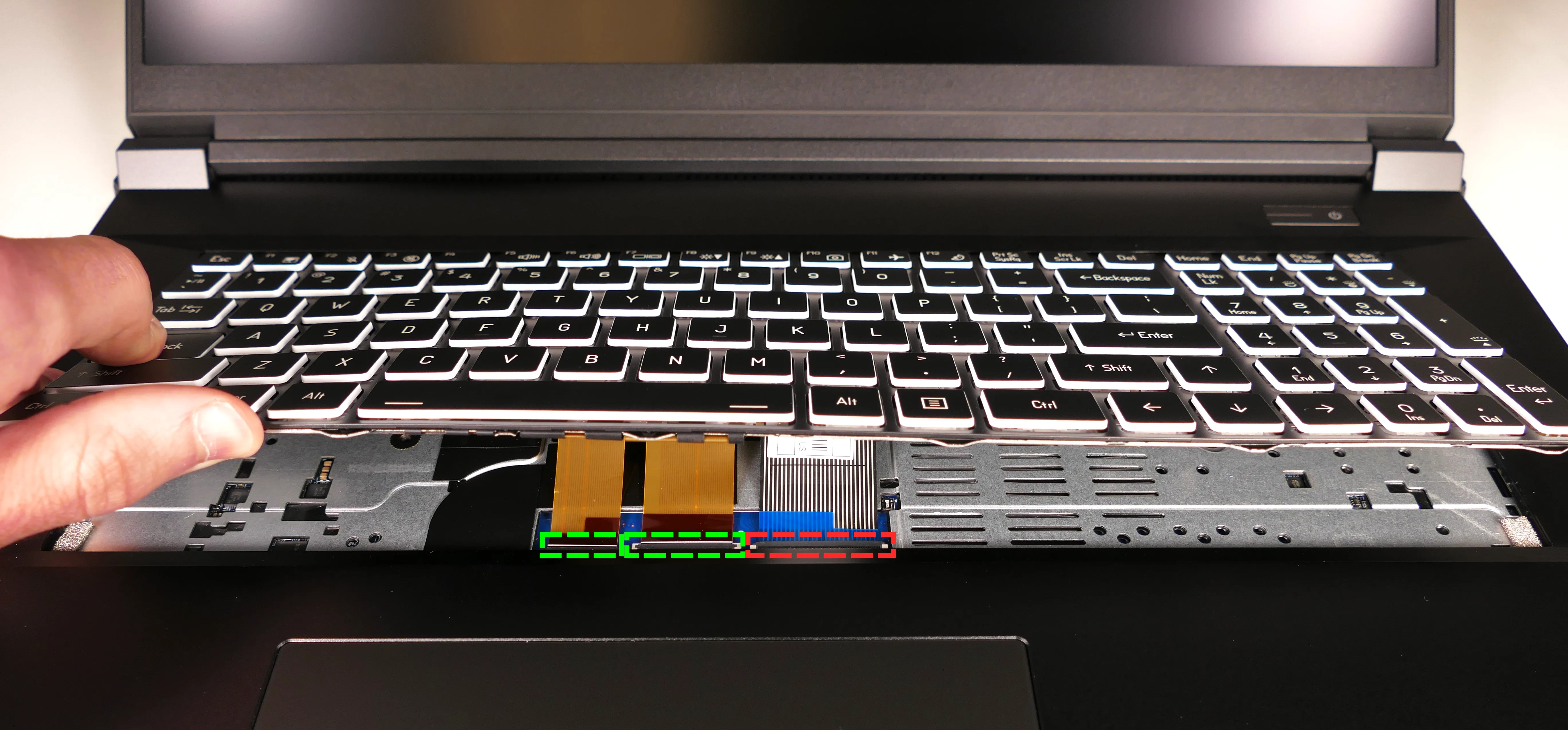 Keyboard ribbons