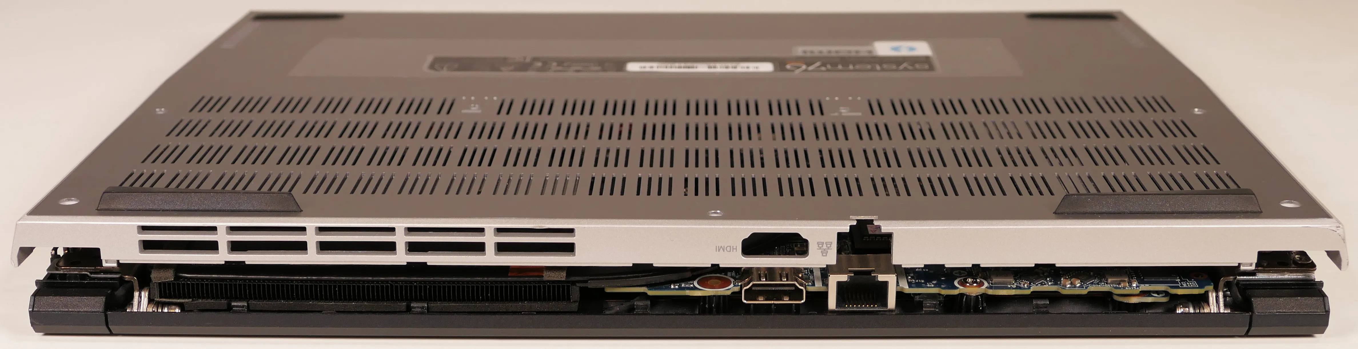 Bottom panel removal