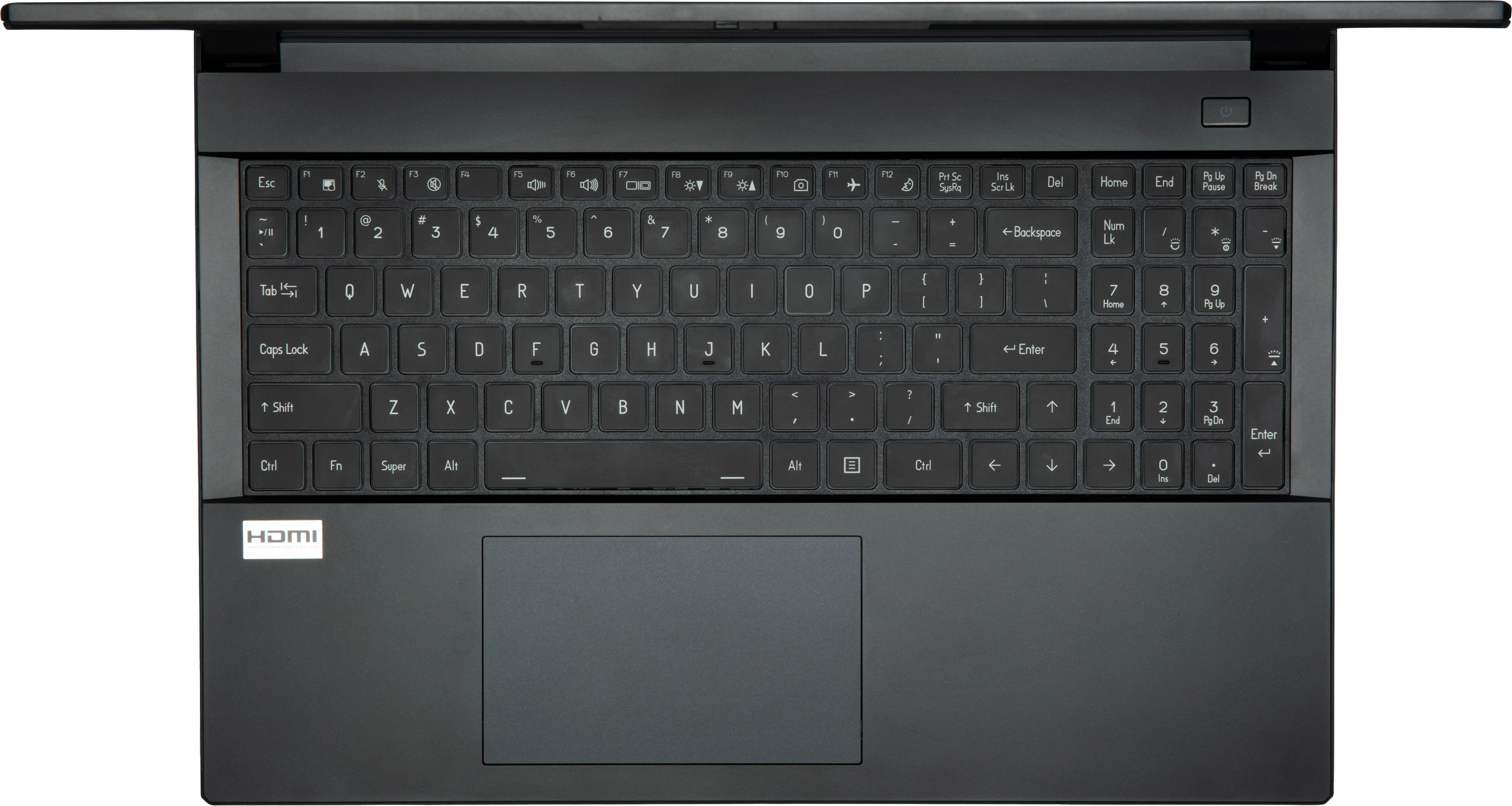 Keyboard & Touchpad