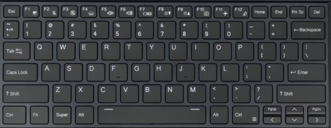 Keyboard & Touchpad