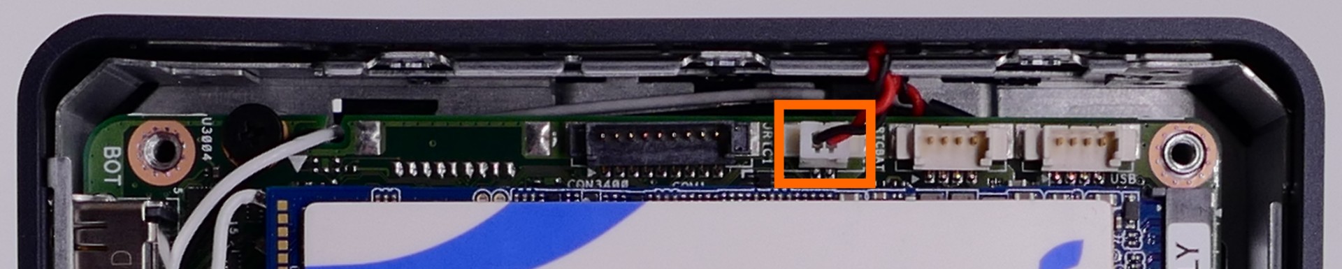 CMOS battery connector