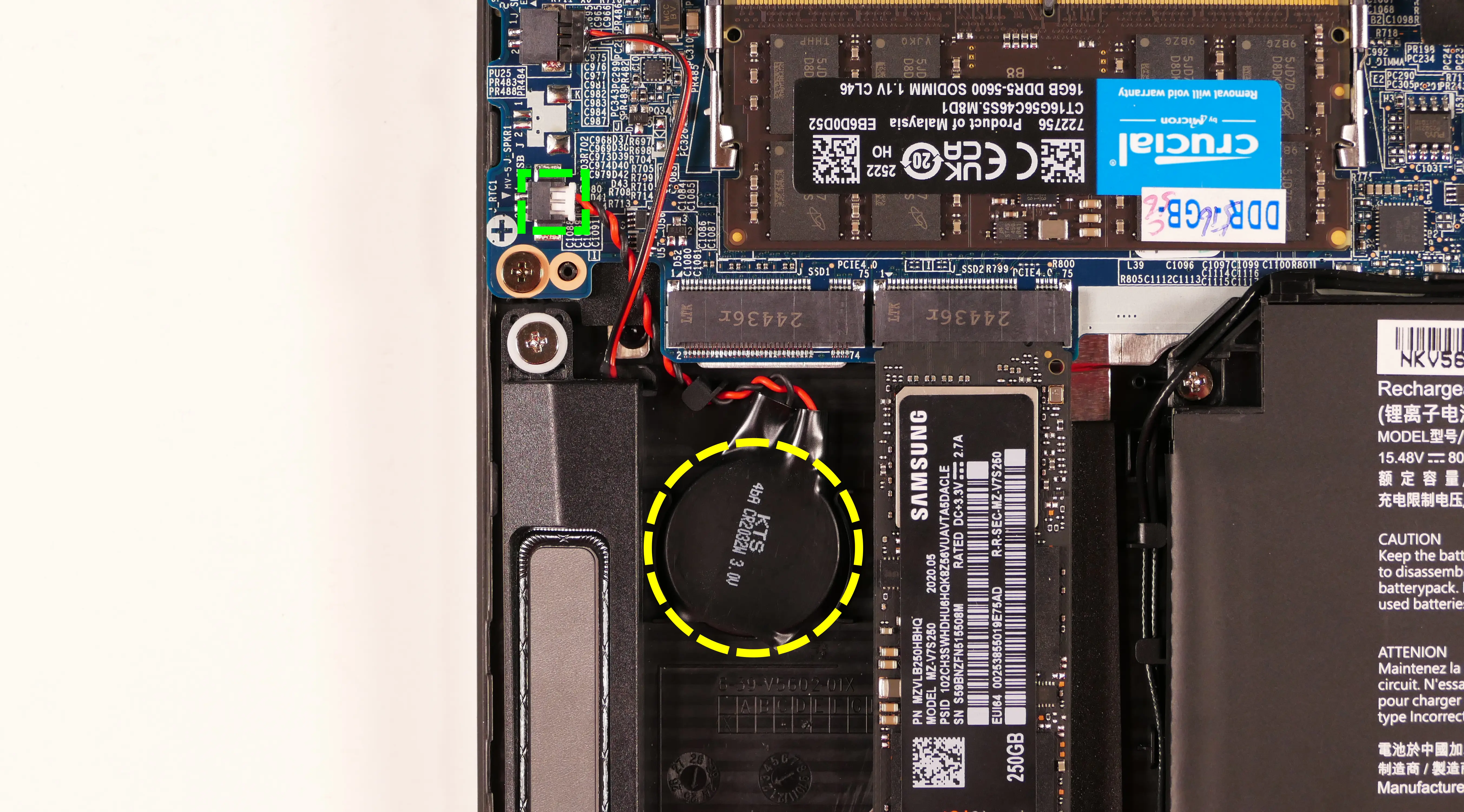 CMOS battery