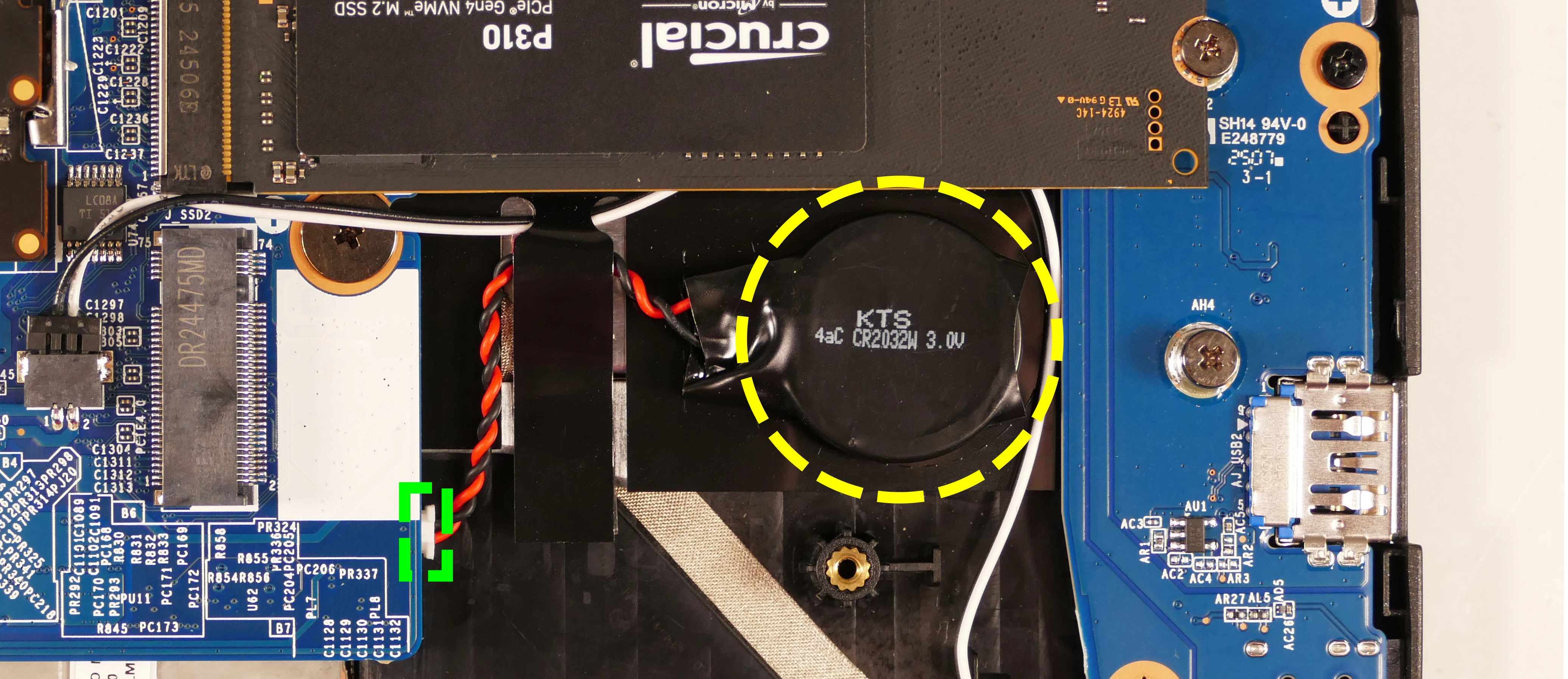 CMOS battery