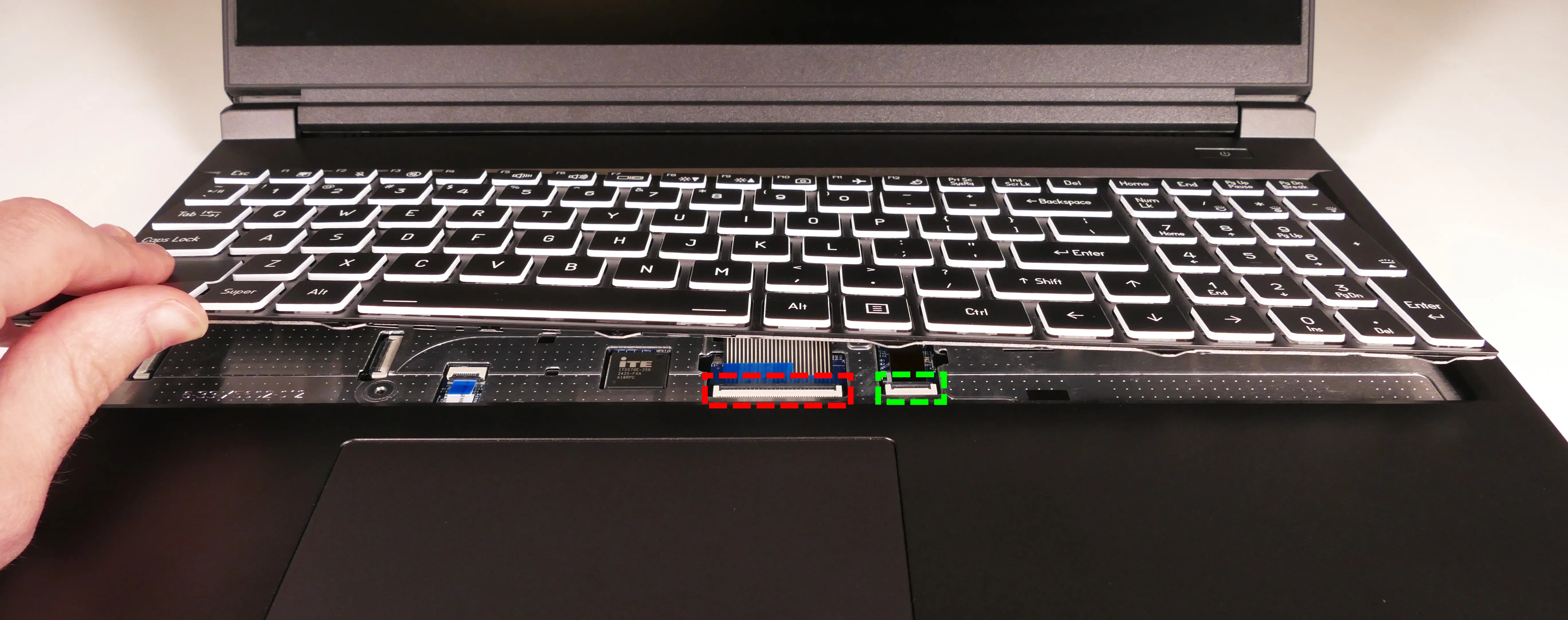 Keyboard ribbons
