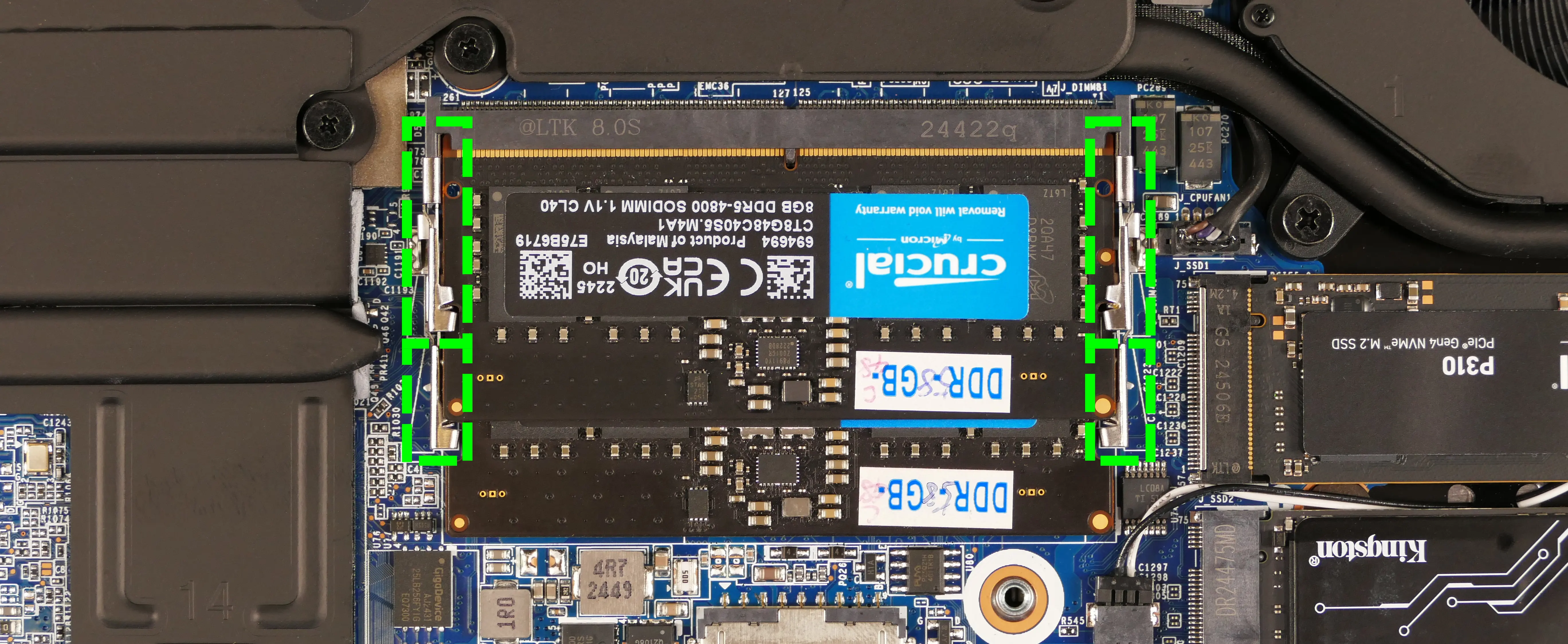 RAM removal