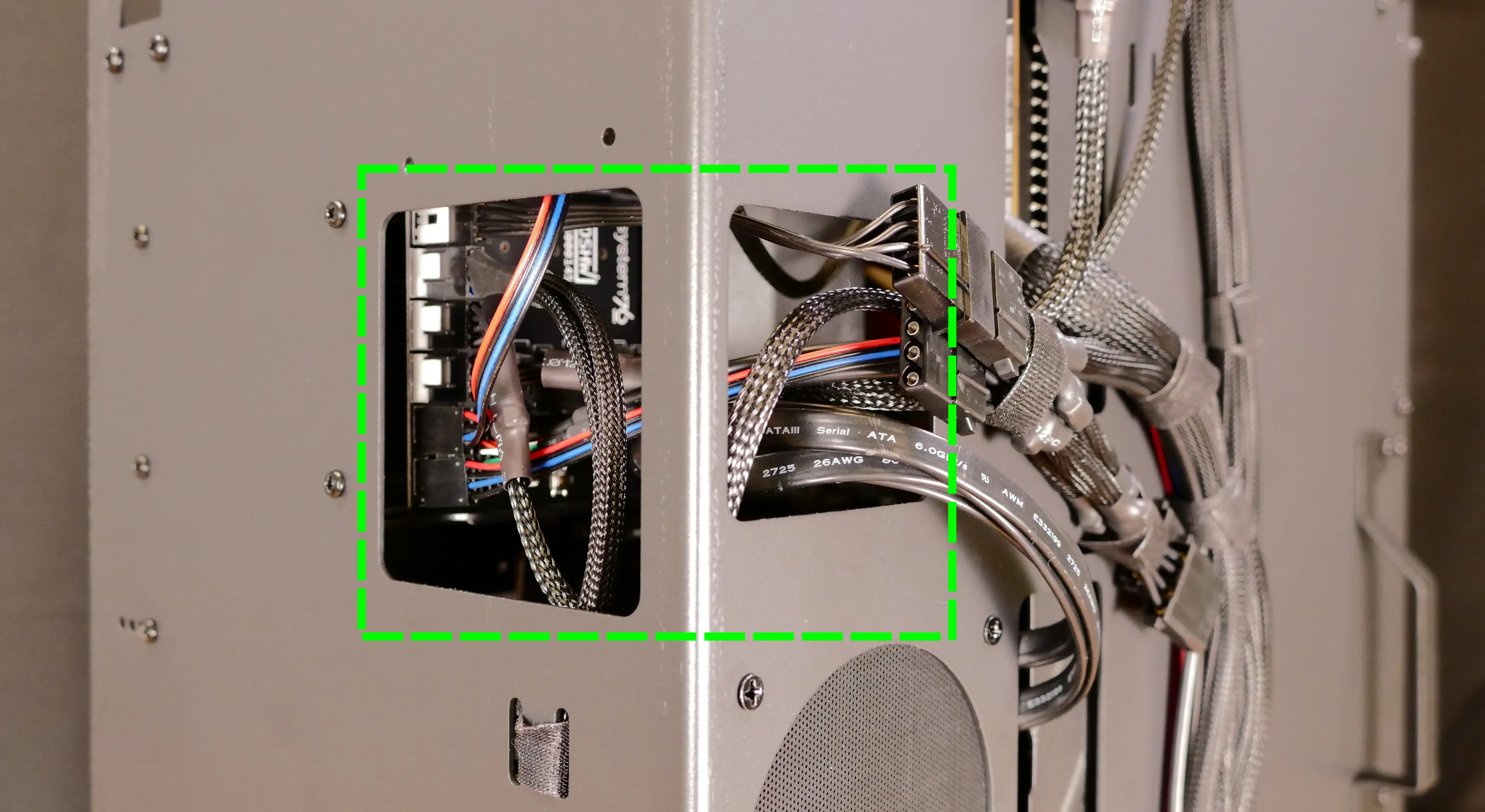 Thelio-IO cabling cutouts