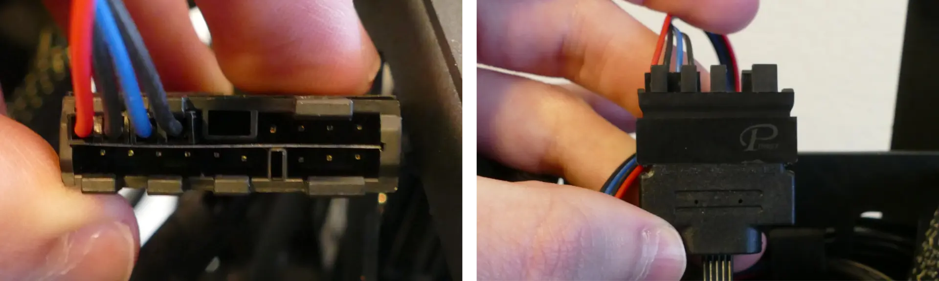 Power button wiring adapter