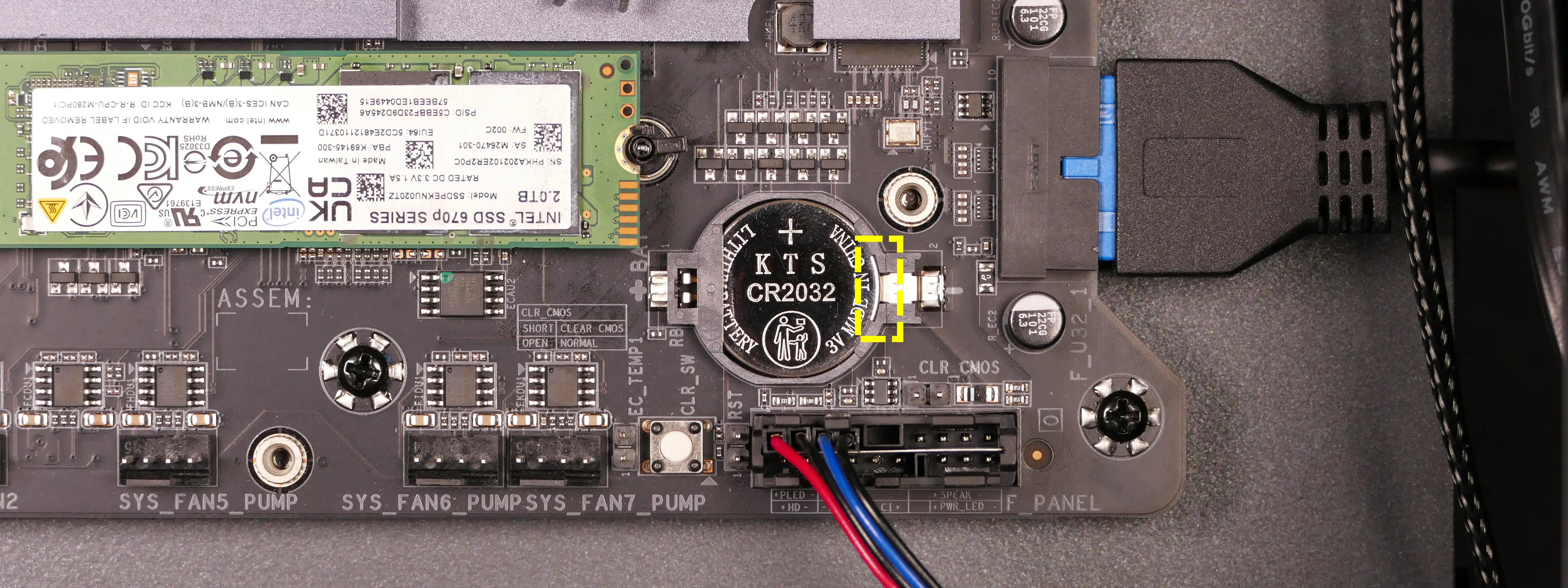 CMOS battery
