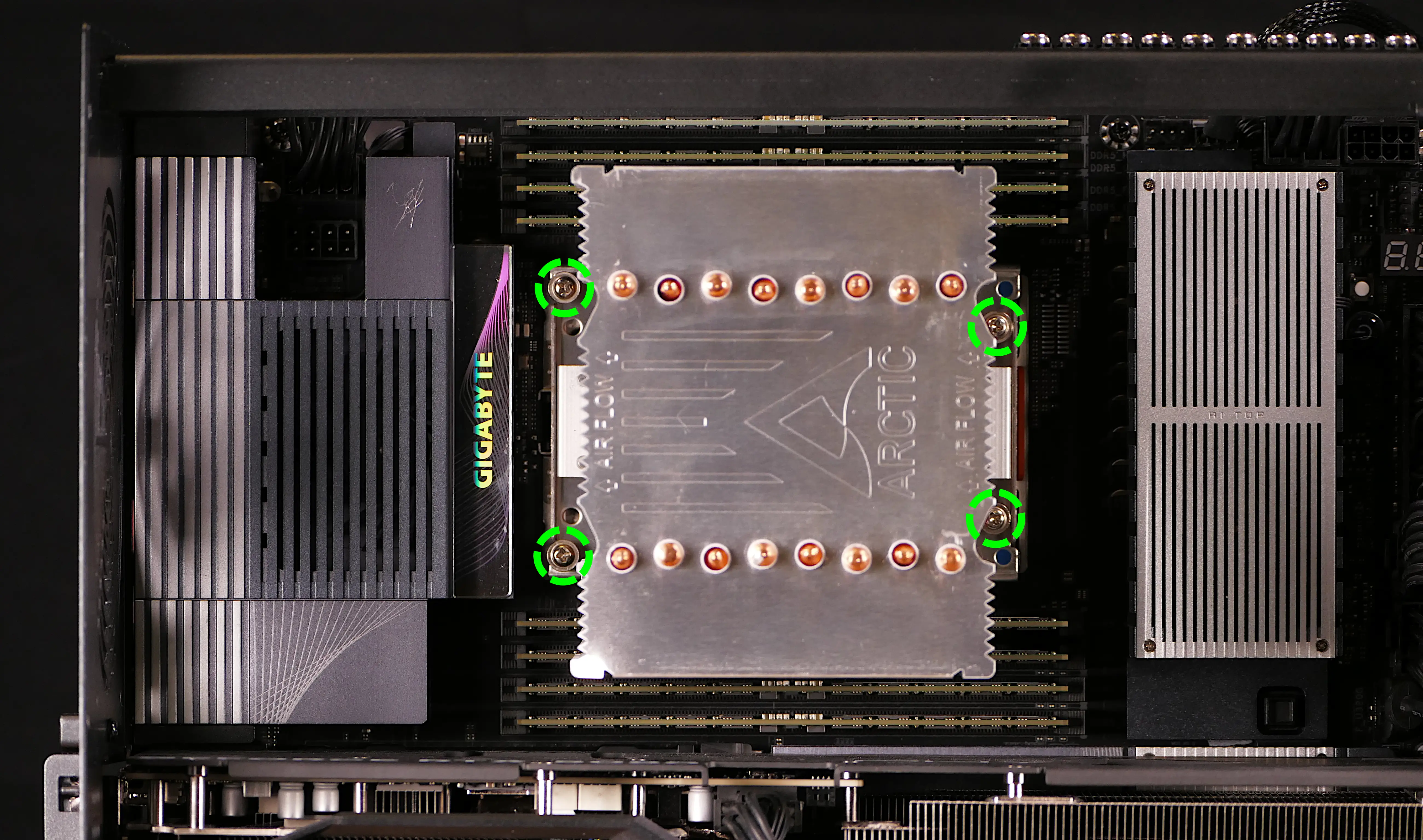 CPU cooler screws