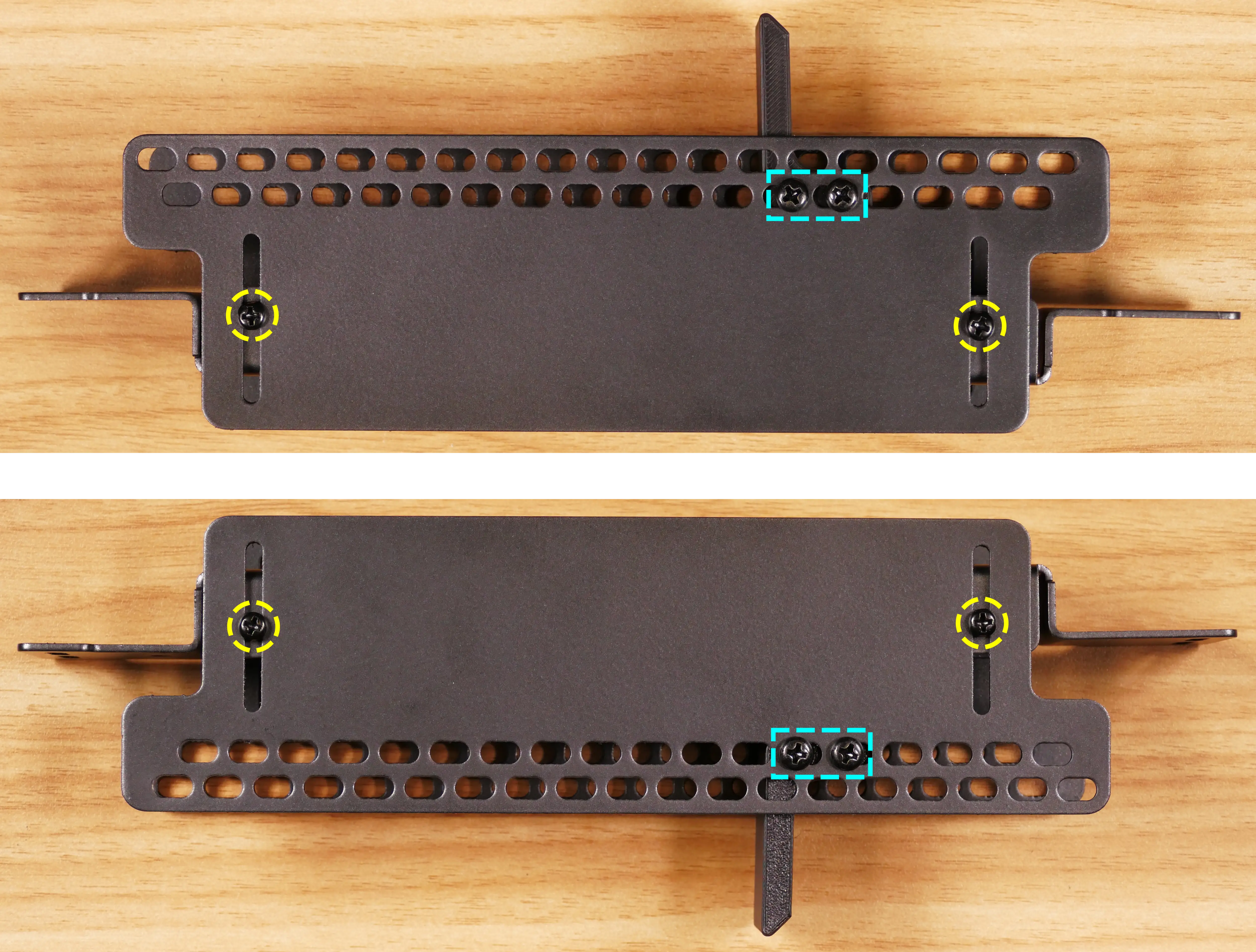 GPU finger screws