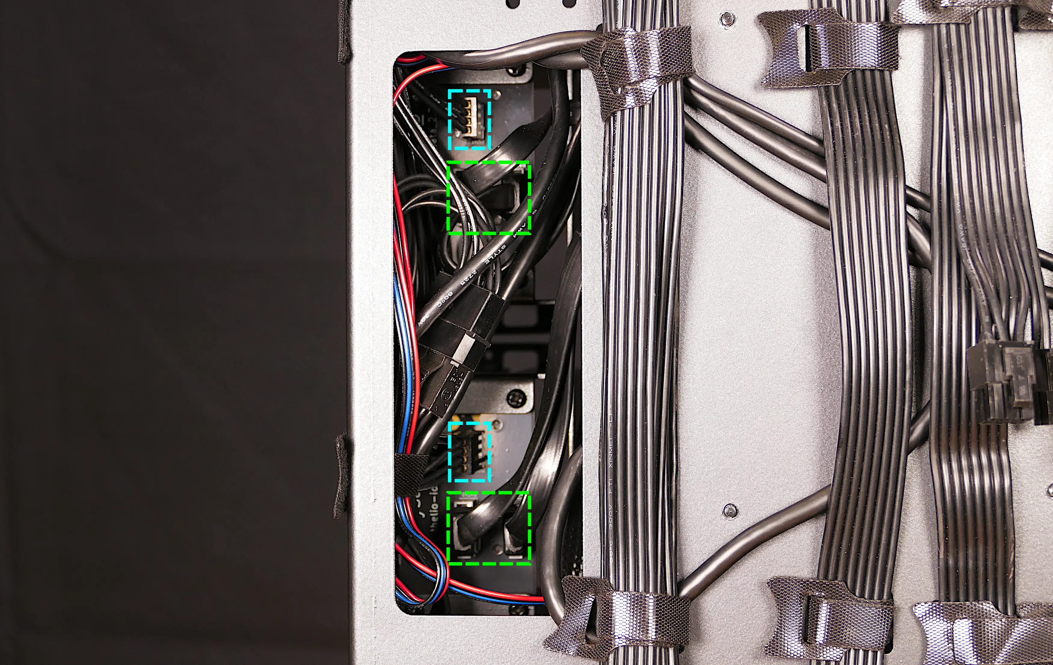 2.5" drive cage cabling & screws