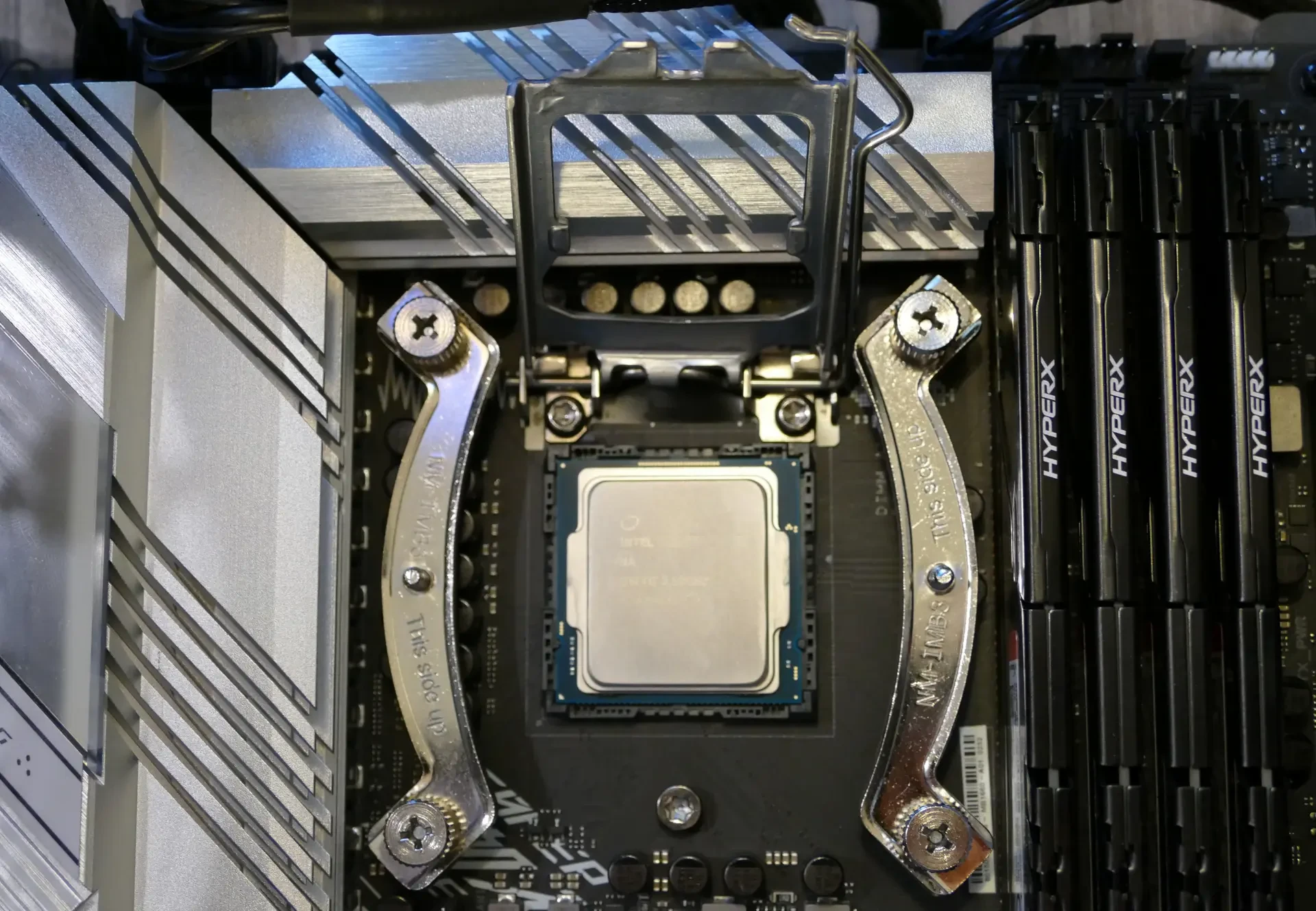 CPU holder raised