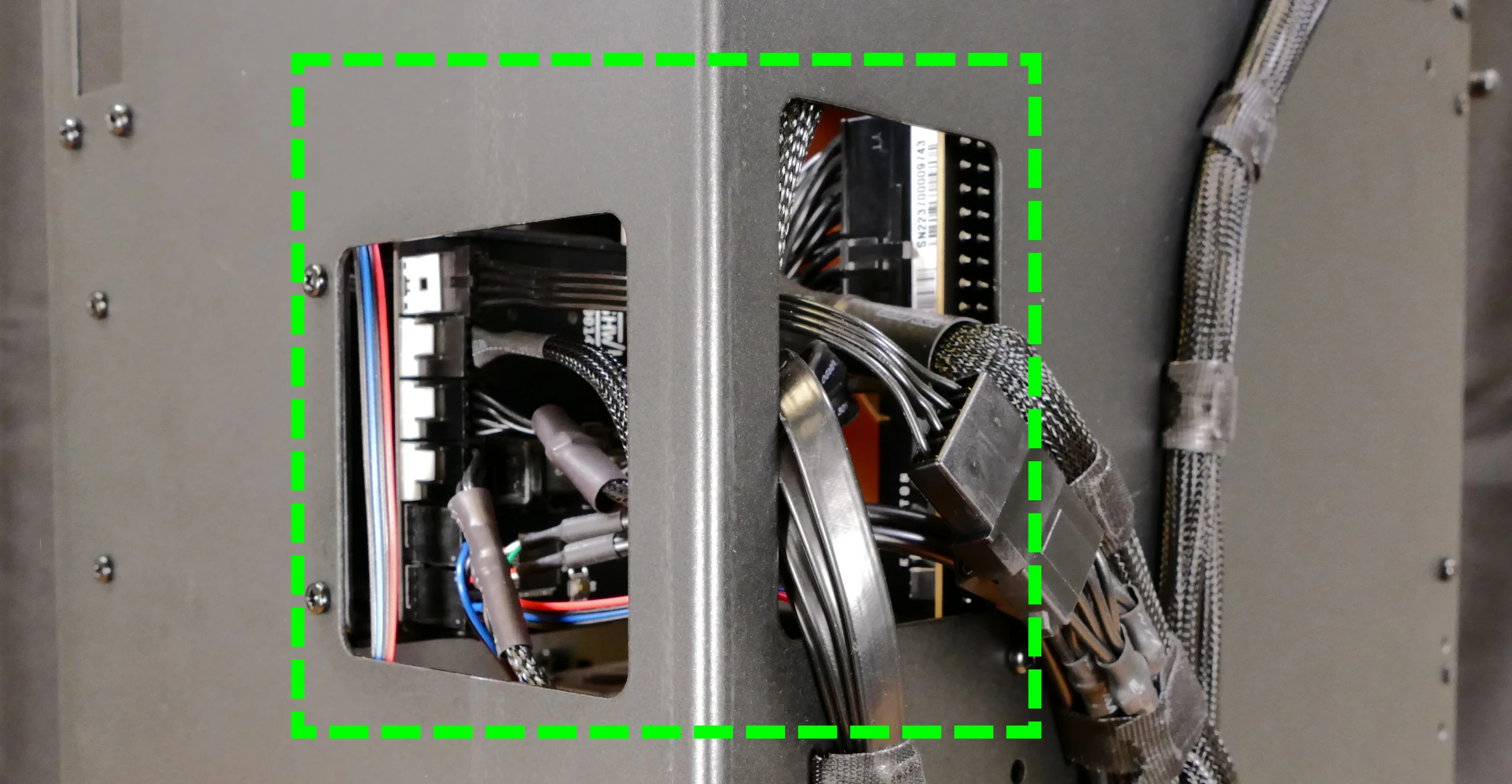 Thelio-IO cabling cutouts