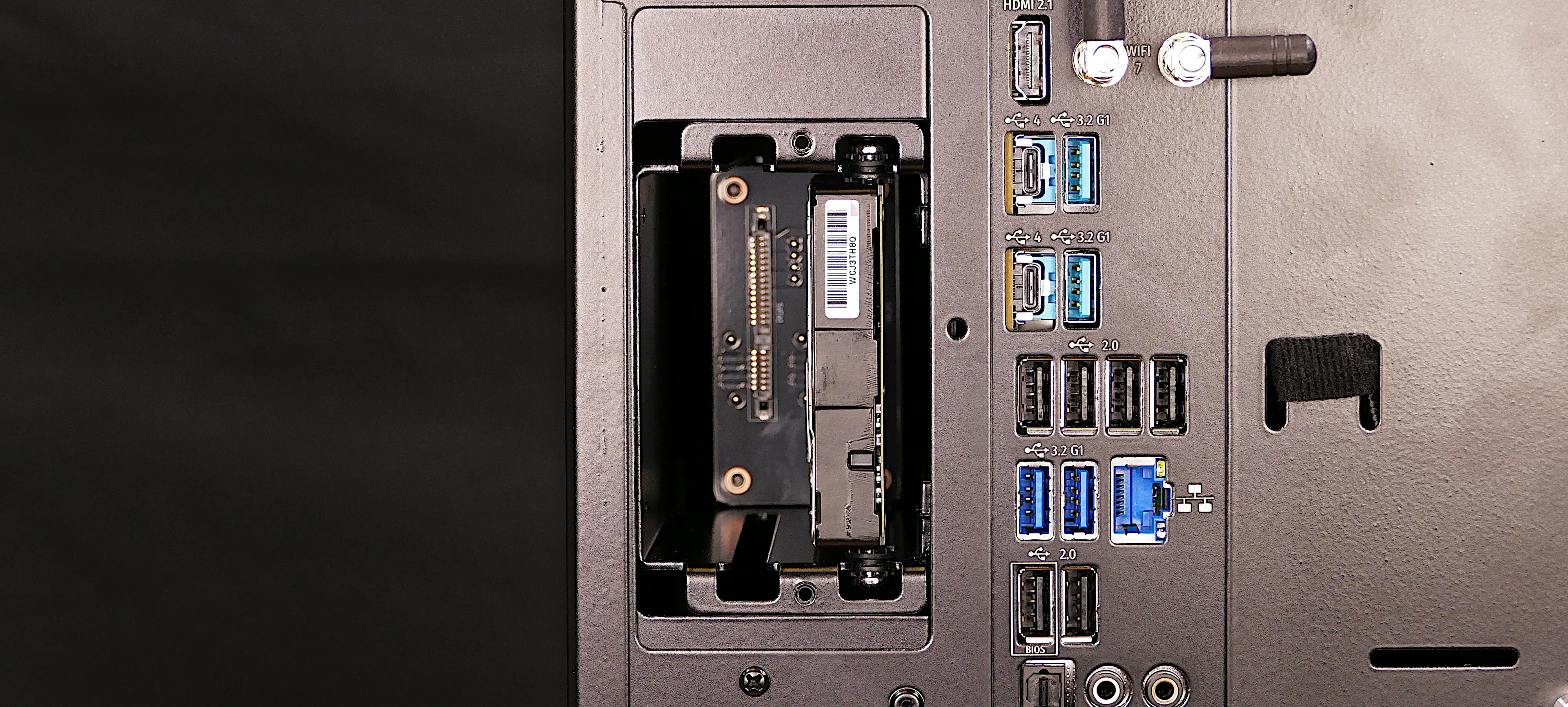 2.5“ drive (installed)