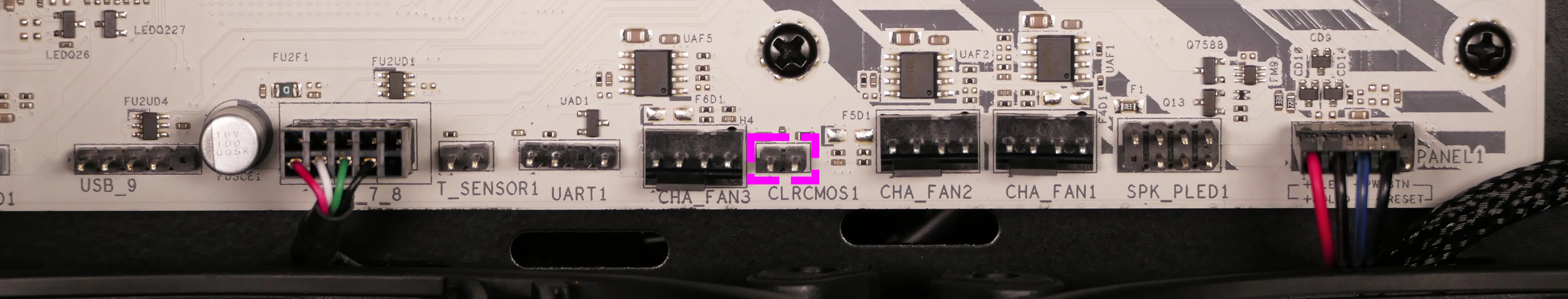 Clear CMOS jumper