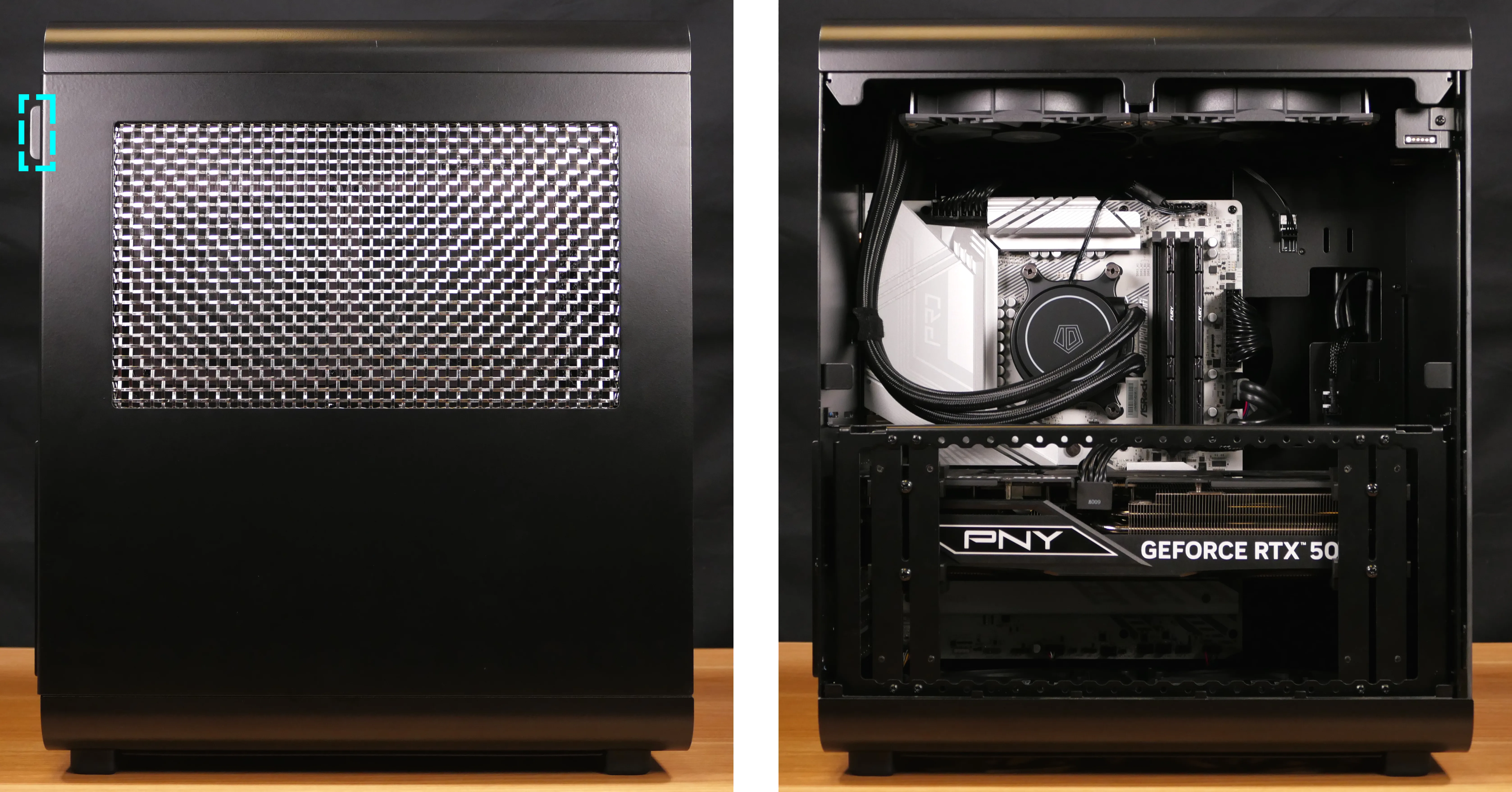 Left side panel removal