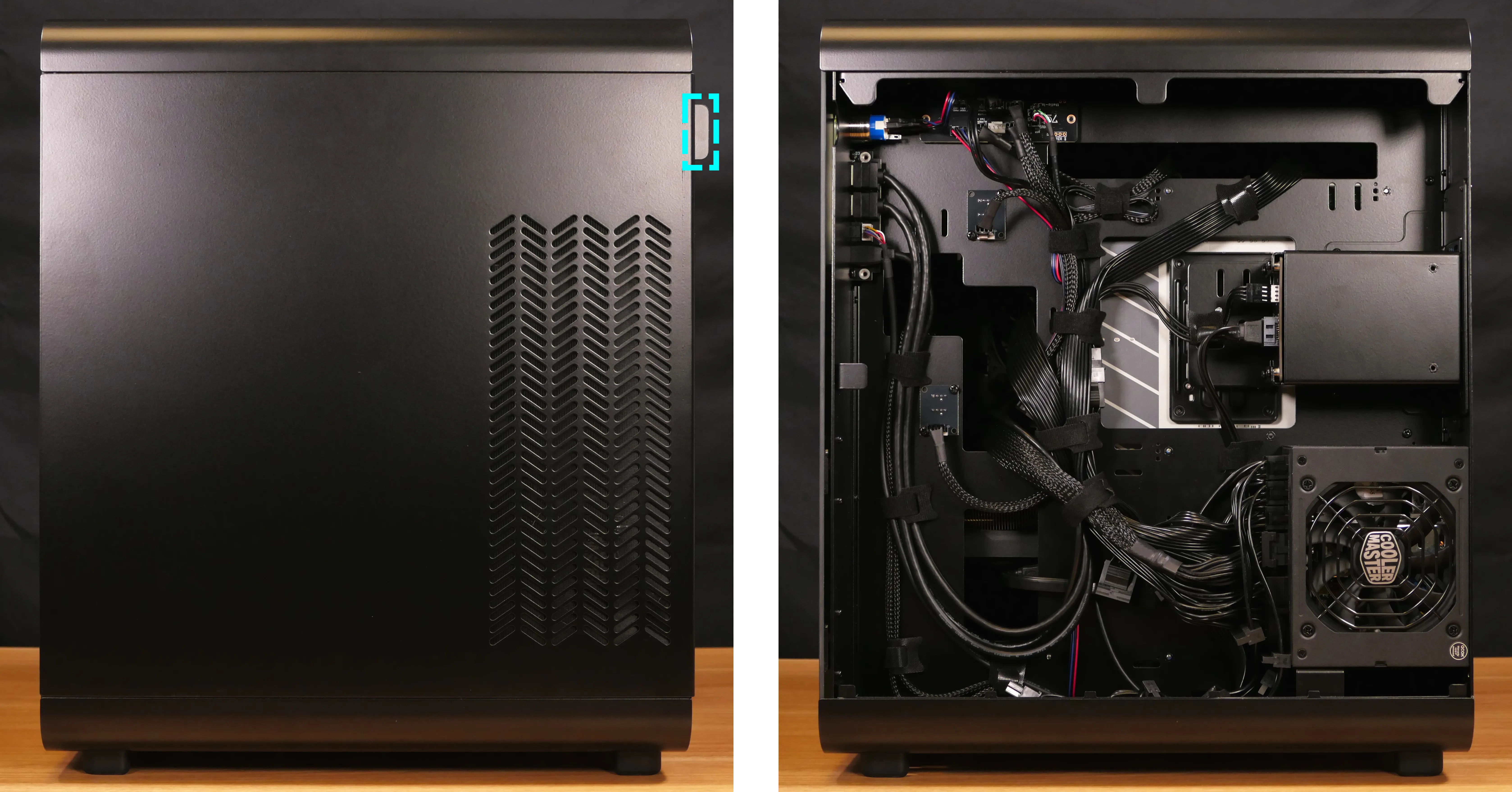 Right side panel removal